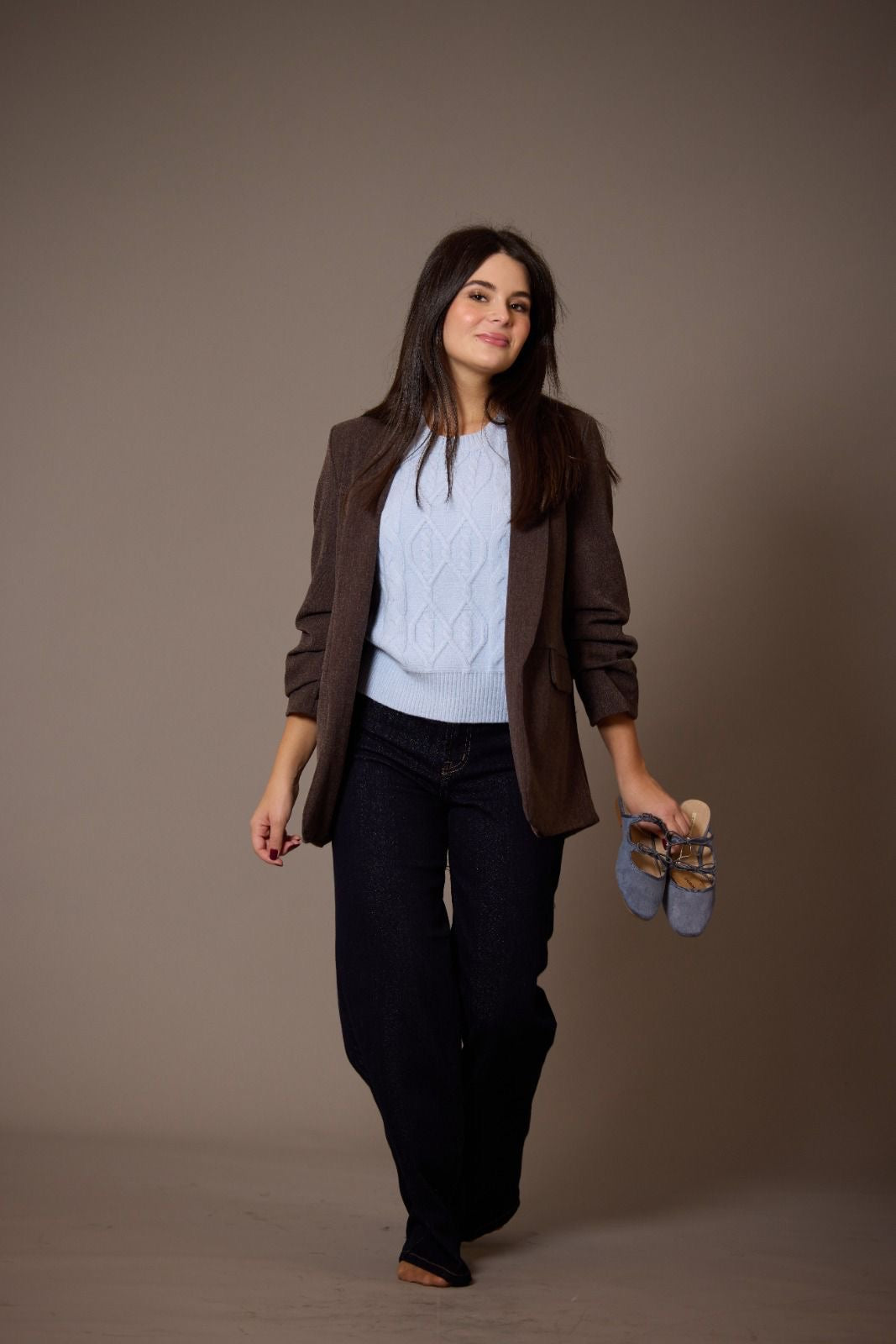 Corina Women Mules: blue CORINA