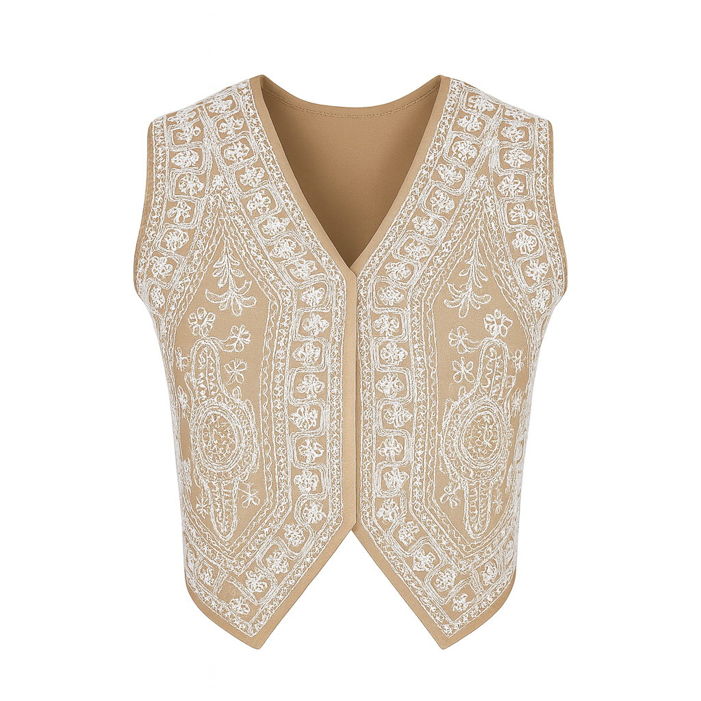 Embroidered waistcoat