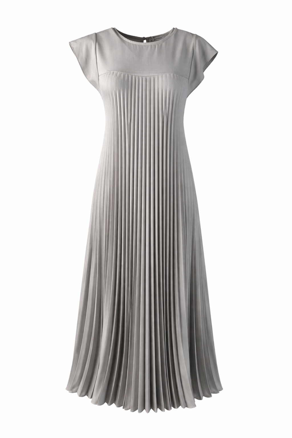 Pleated midi dress