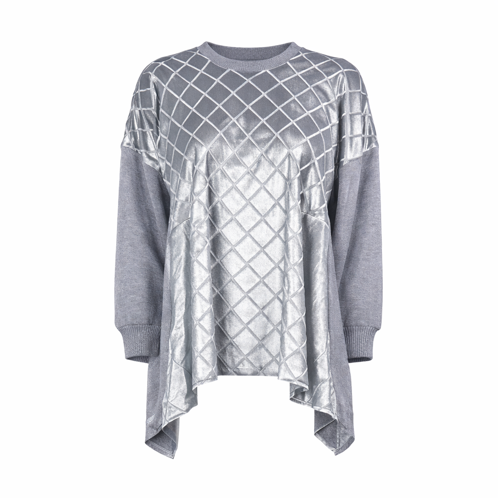 asymmetrical knit LARA