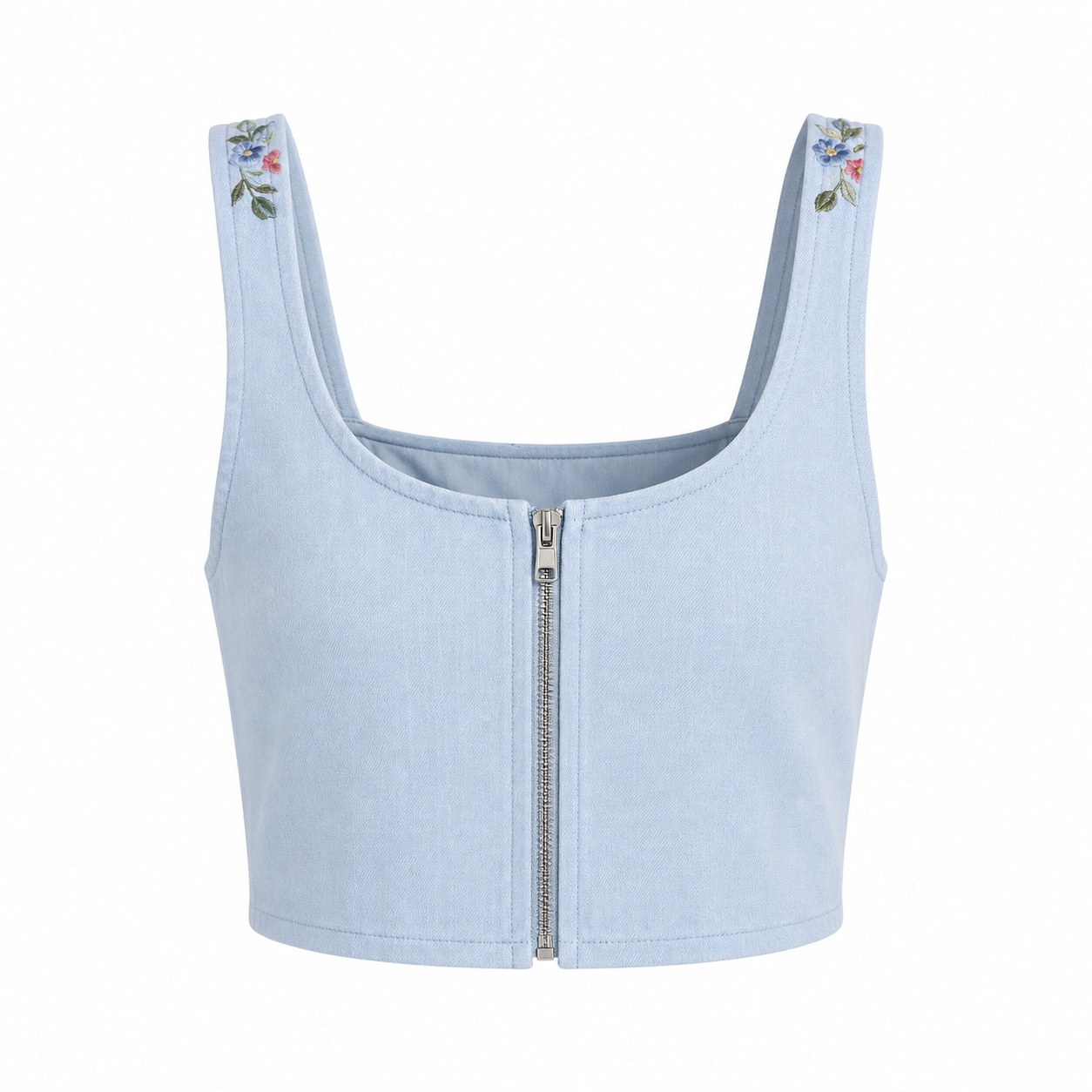 Floral crop top