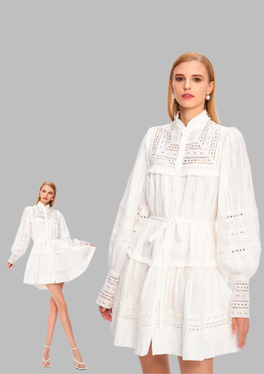 White dress CHANCE ITALIA