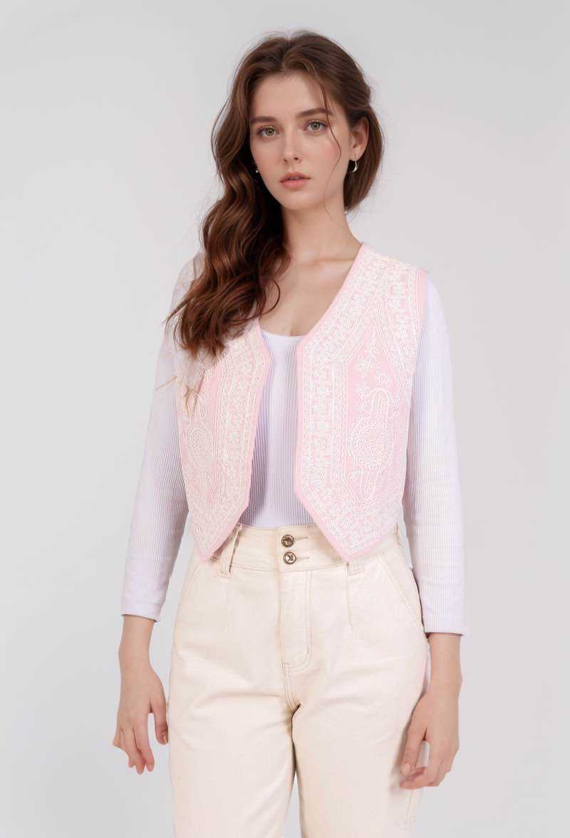 Embroidered waistcoat