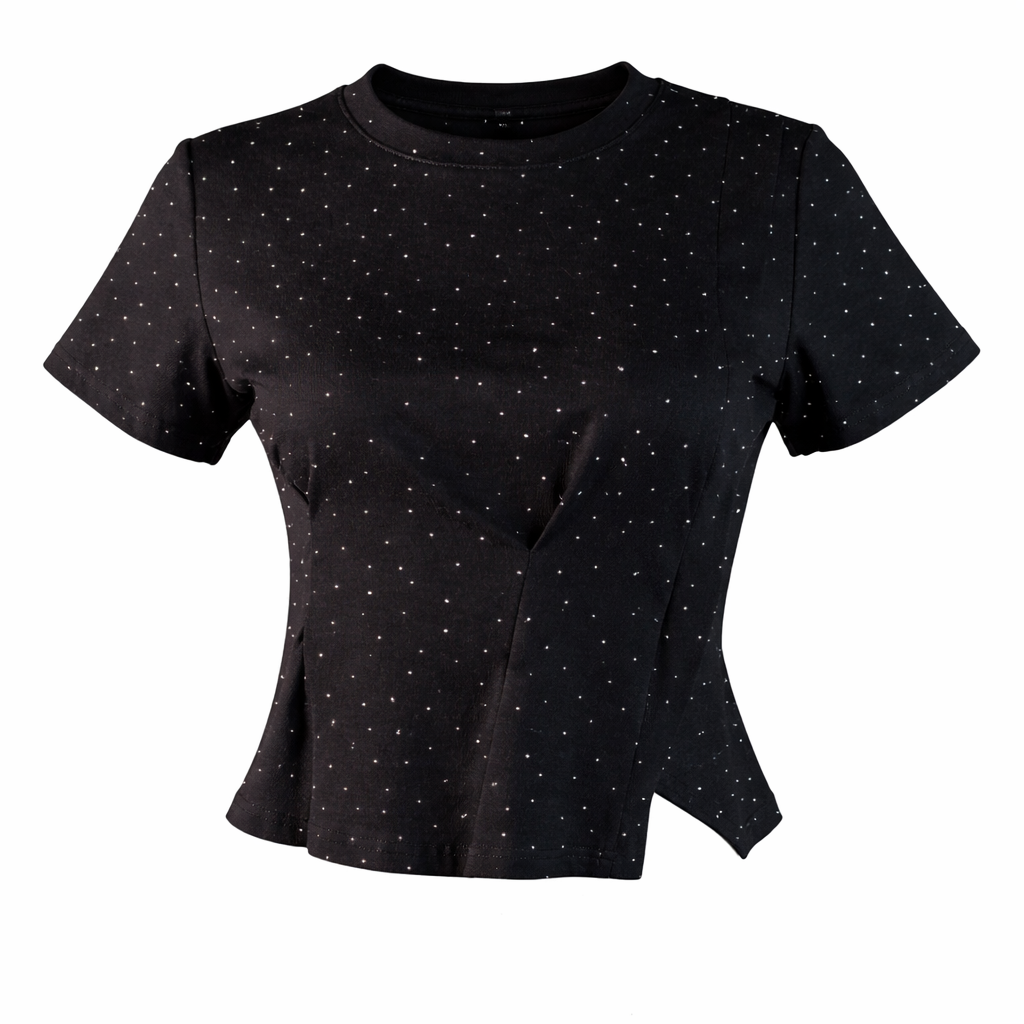 T-SHIRT with silver dots CHANCE ITALIA