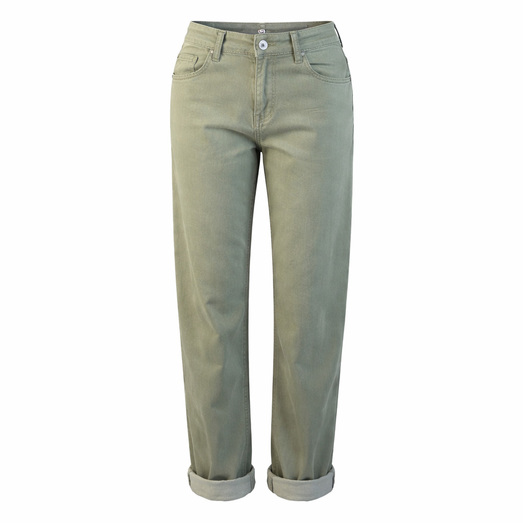 Khaki jeans GIOMAR
