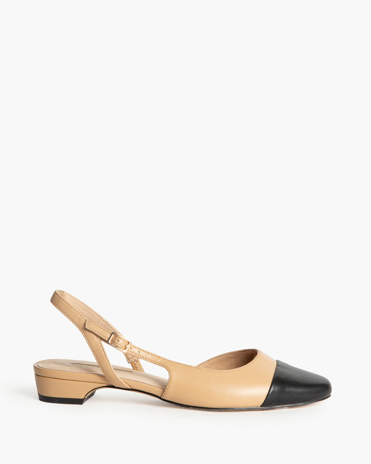 Corina Women Ballerines: beige and black CORINA