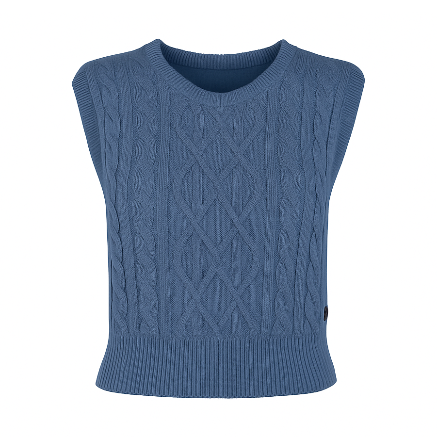 Knit waistcoat