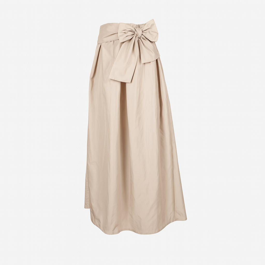 Long Skirt with bow LOUIZA FASHION