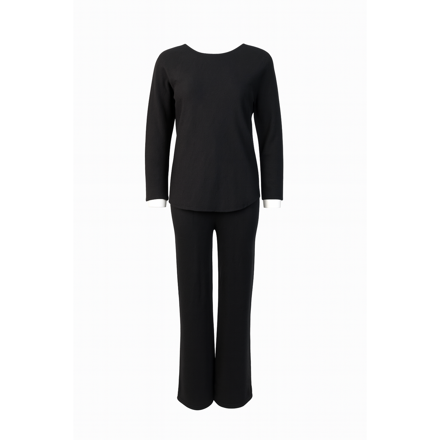 Wool plain set (pants)