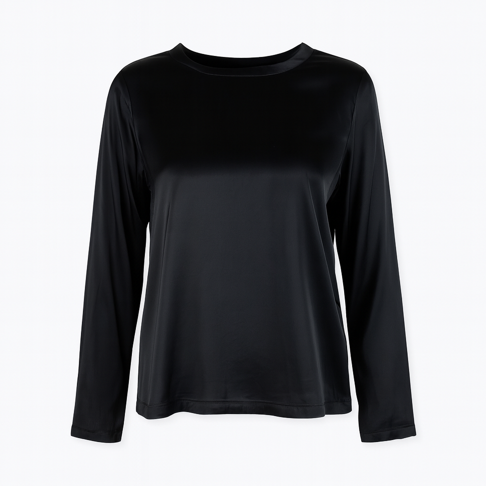 Viscose long sleeves plain shirt