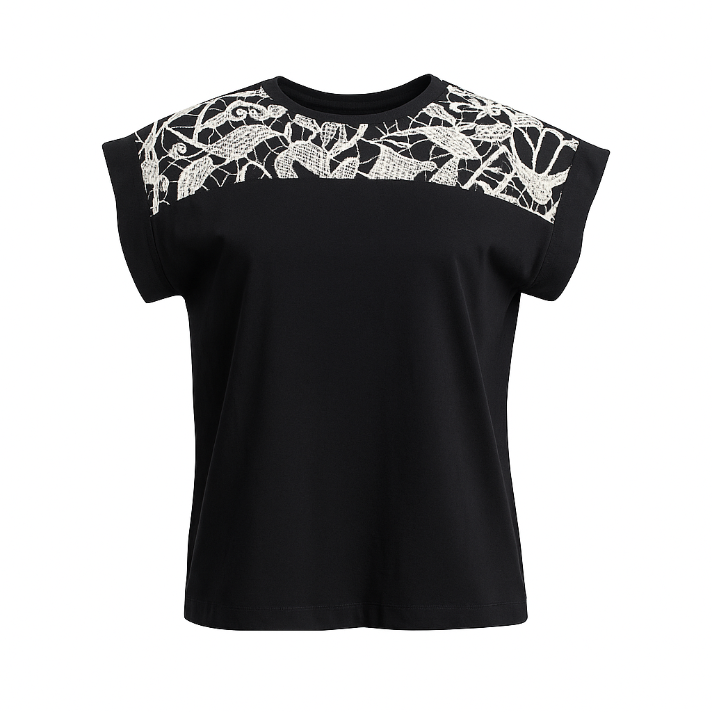 Embroidered Tshirt OLIVIA MODA