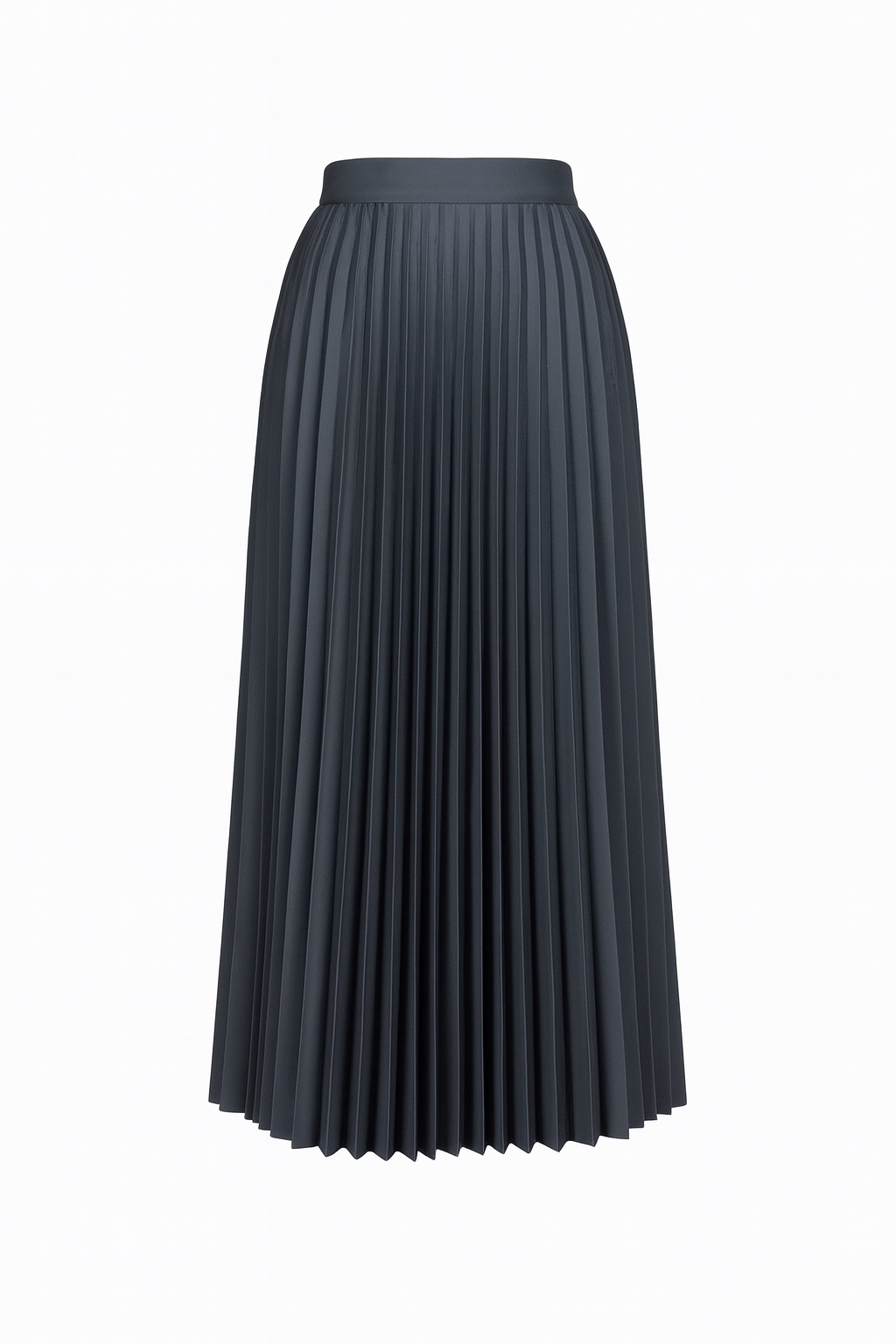 Pleated maxi skirt