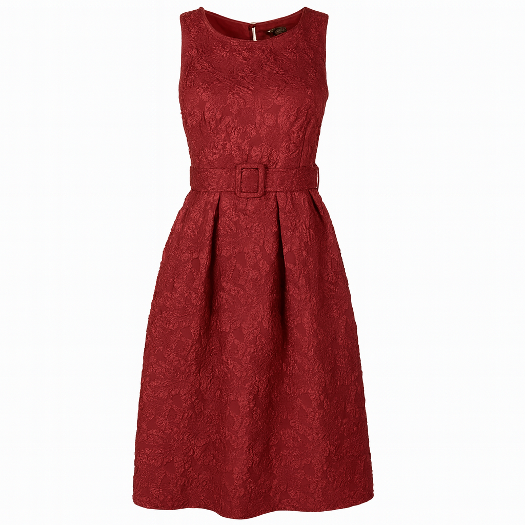 Belted dress Monica Moda