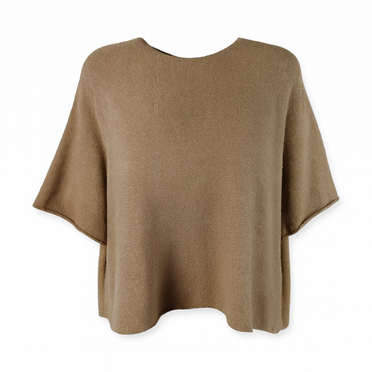 Short sleeves plain knit