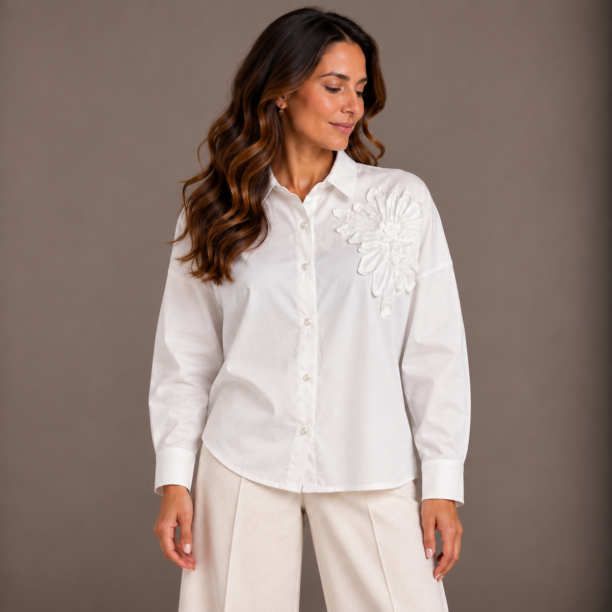 Classic White Shirt for Women