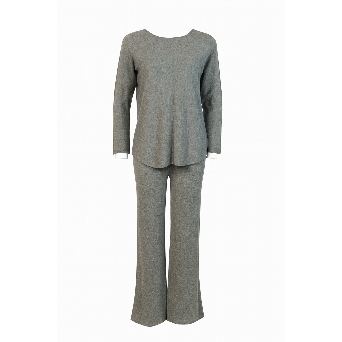 Wool plain set (pants)