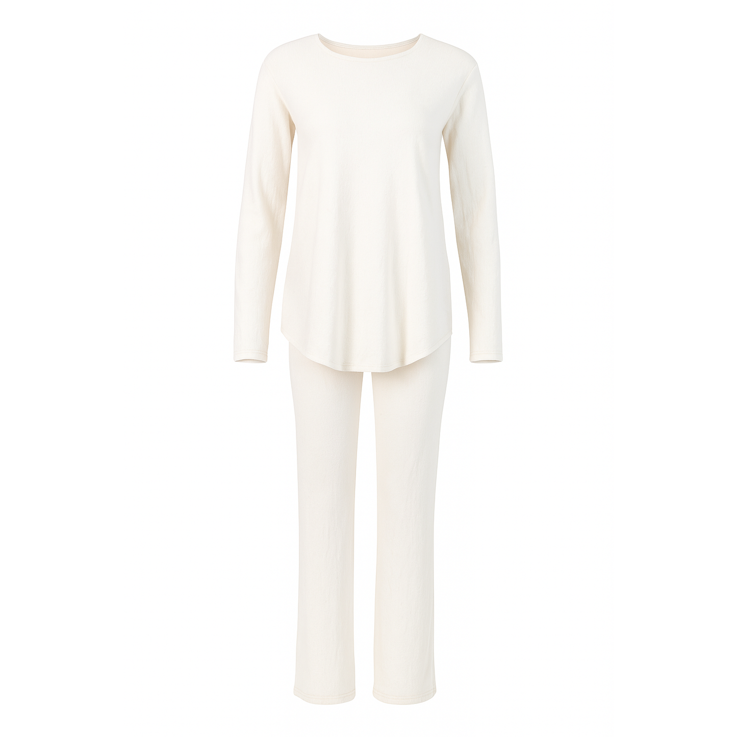 Wool plain set (pants)
