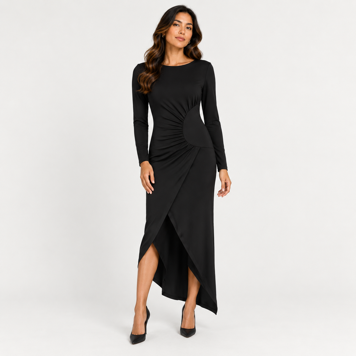 Long dress - black 
