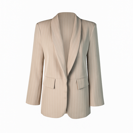 Striped blazer