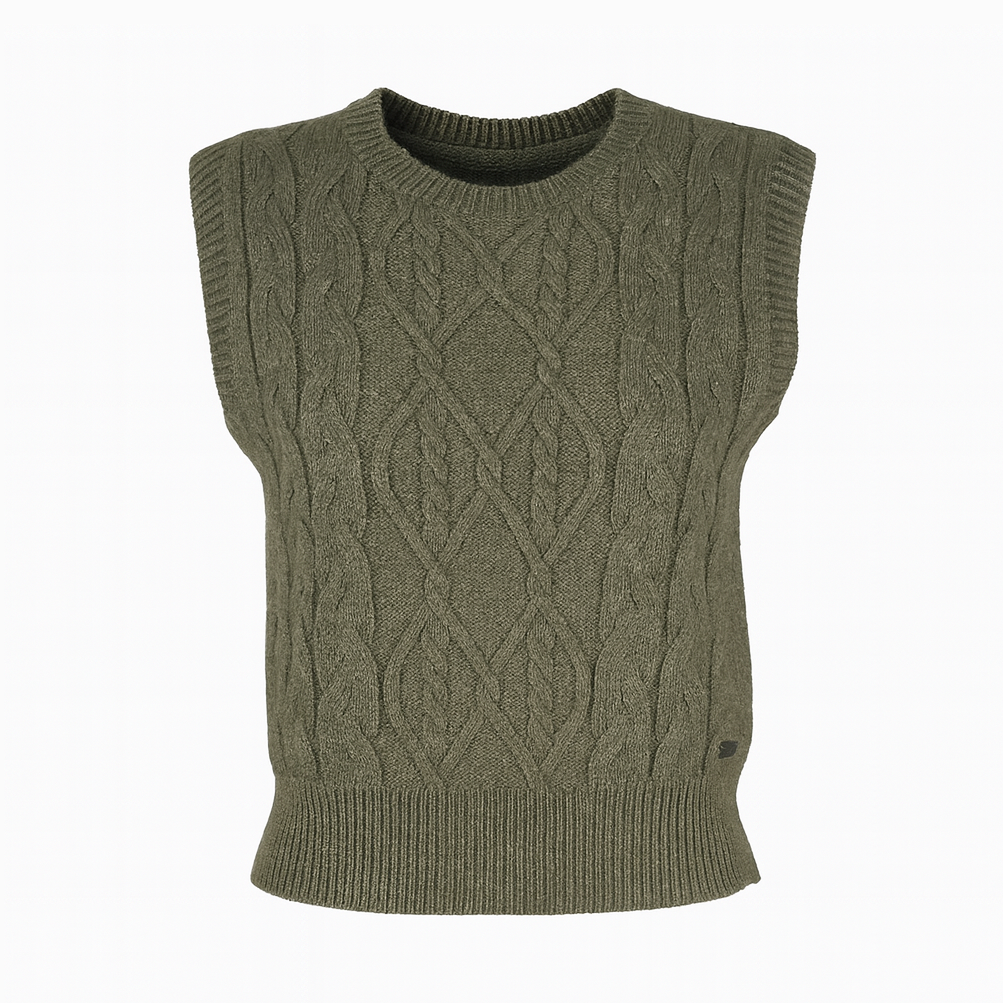 Knit waistcoat