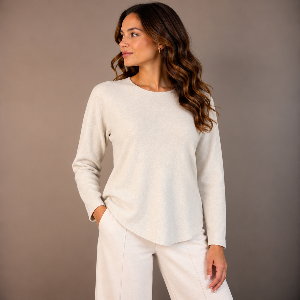 Round-Neck Knit – Winter Colors – alternate view 5