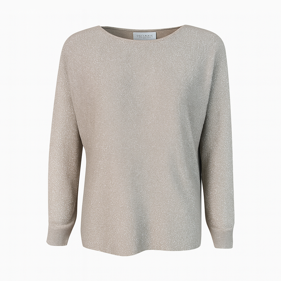 Metallic sweater