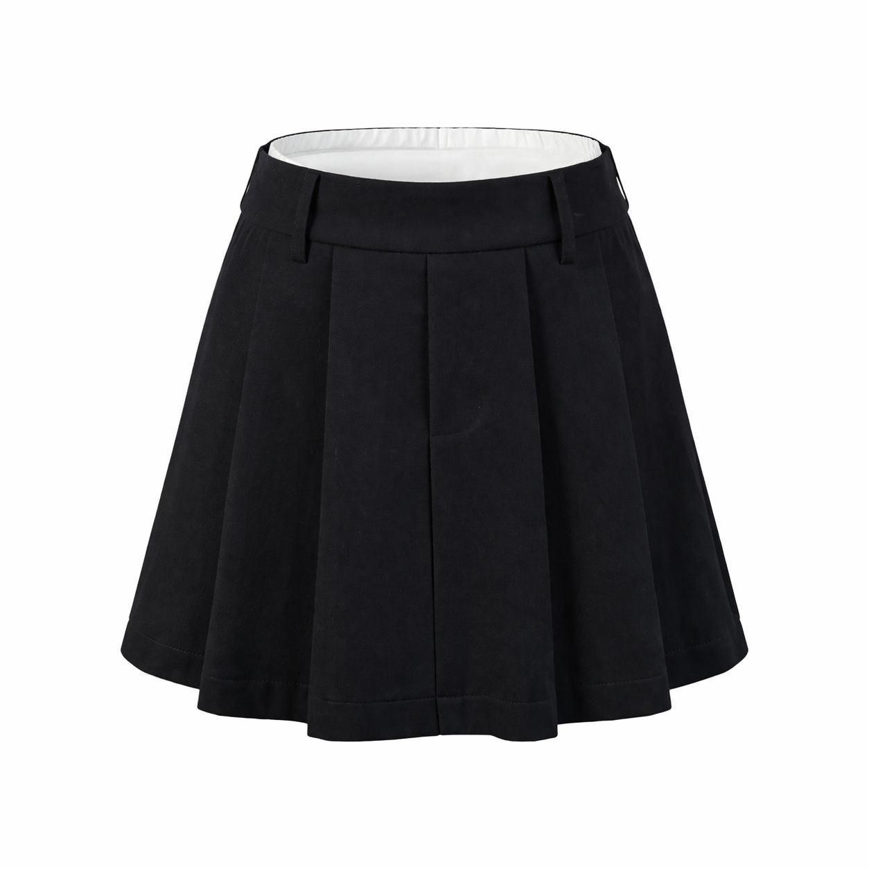 Pleated short with white elastic waistband CHANCE ITALIA