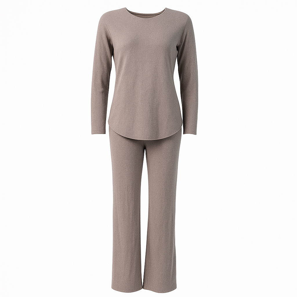Wool plain set (pants)
