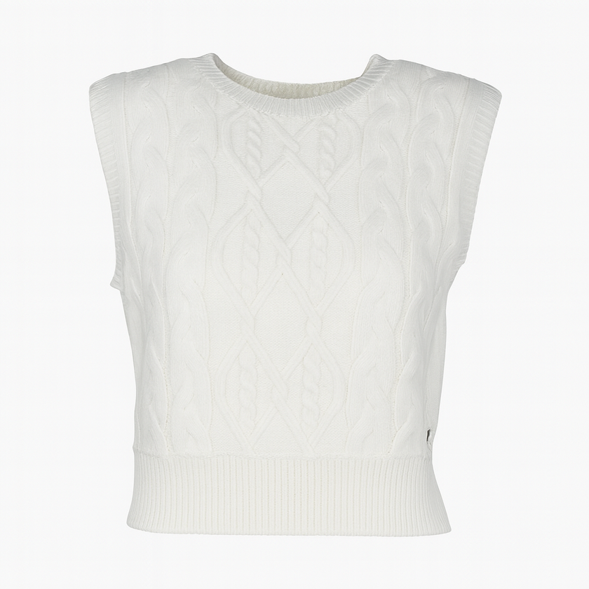 Knit waistcoat