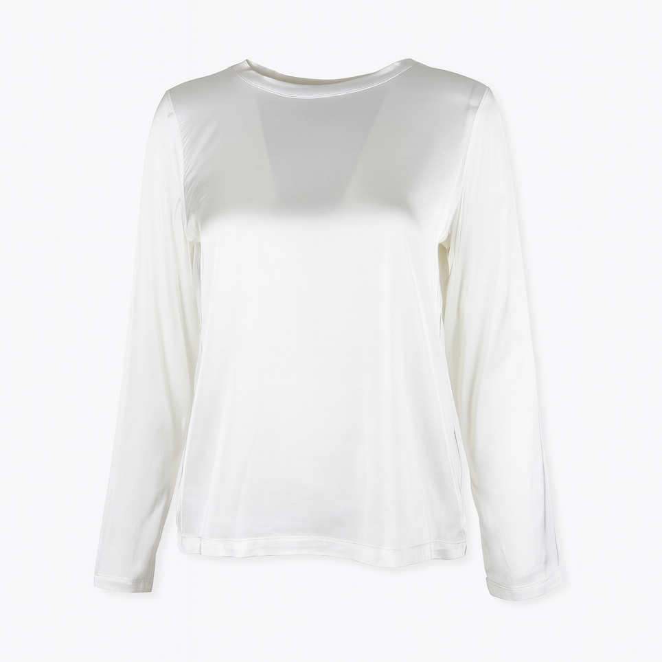 Viscose long sleeves plain shirt Luisa Fashion
