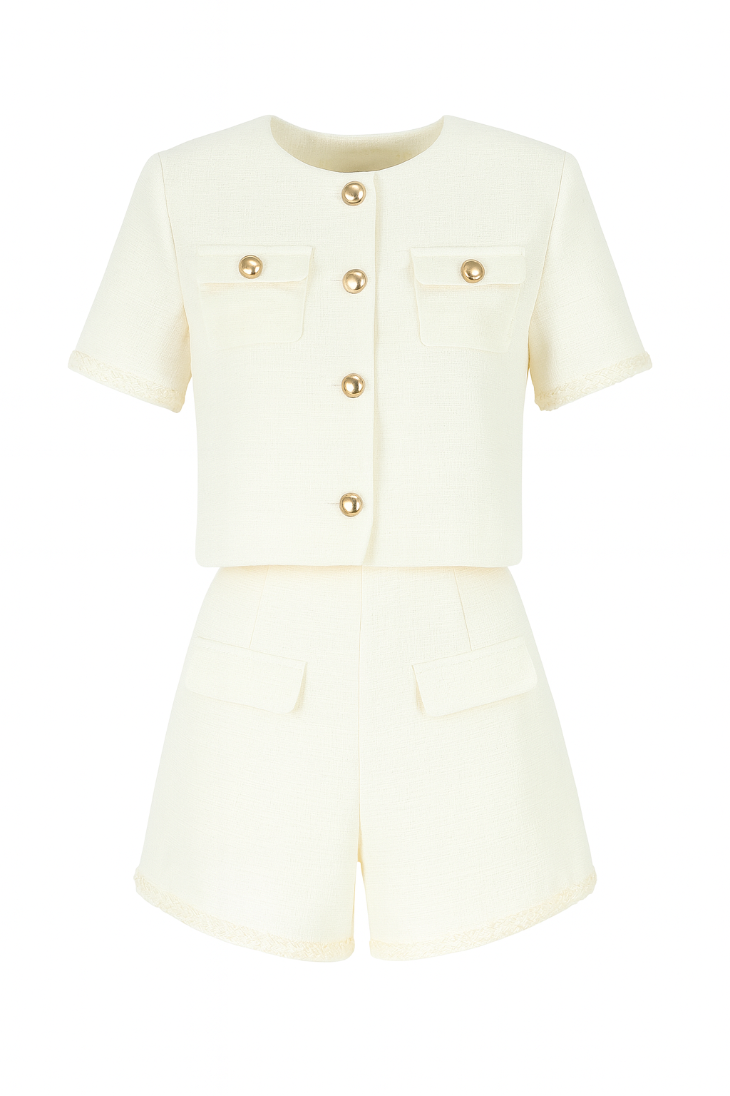 Set: short + cropped blazer