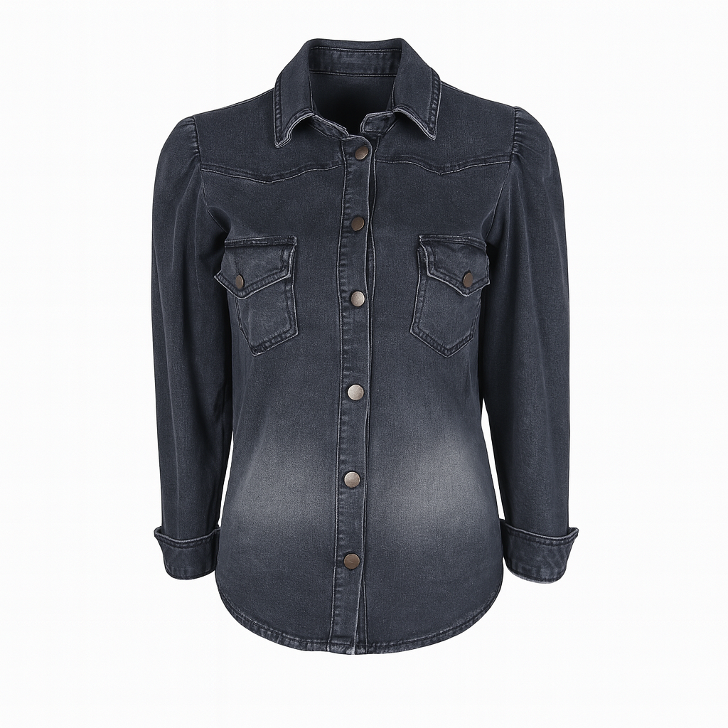 Denim jacket black