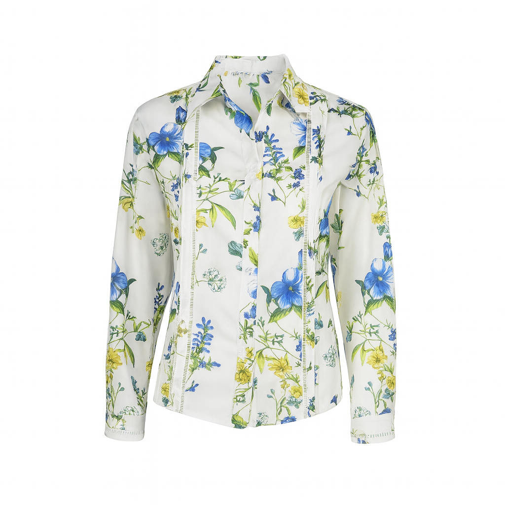 Printed floral shirt