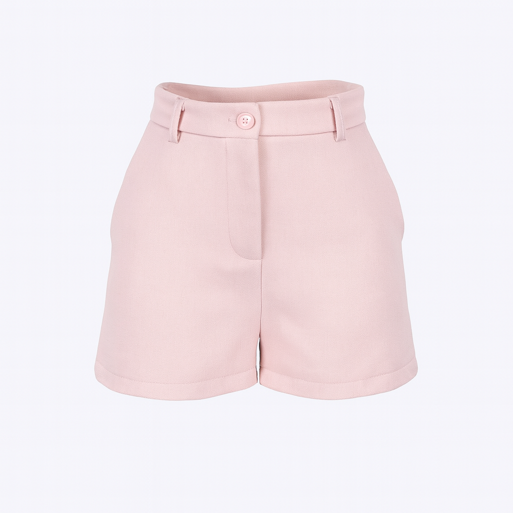 Short available in blue and pink