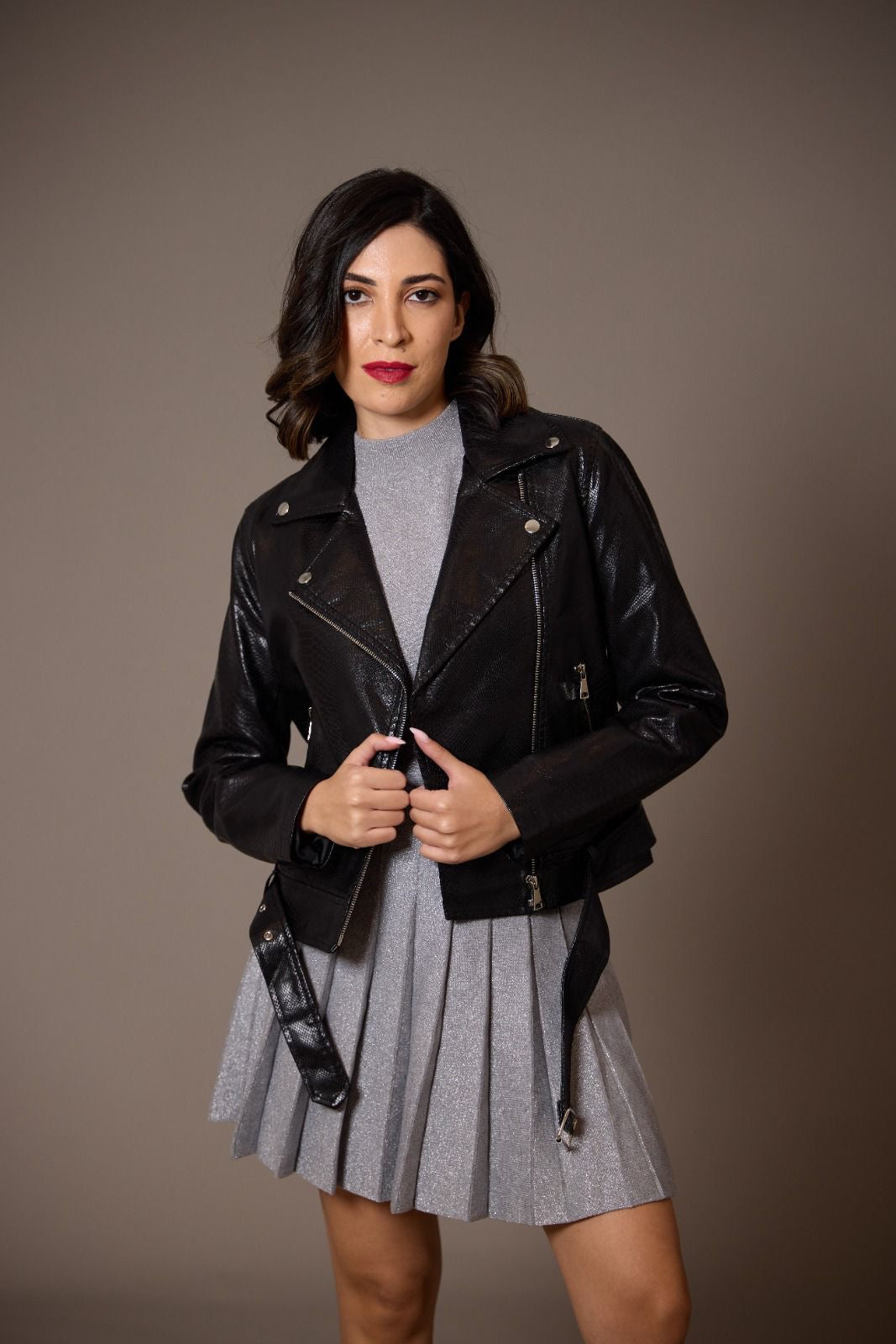 Leather jacket LS PRONTO MODA