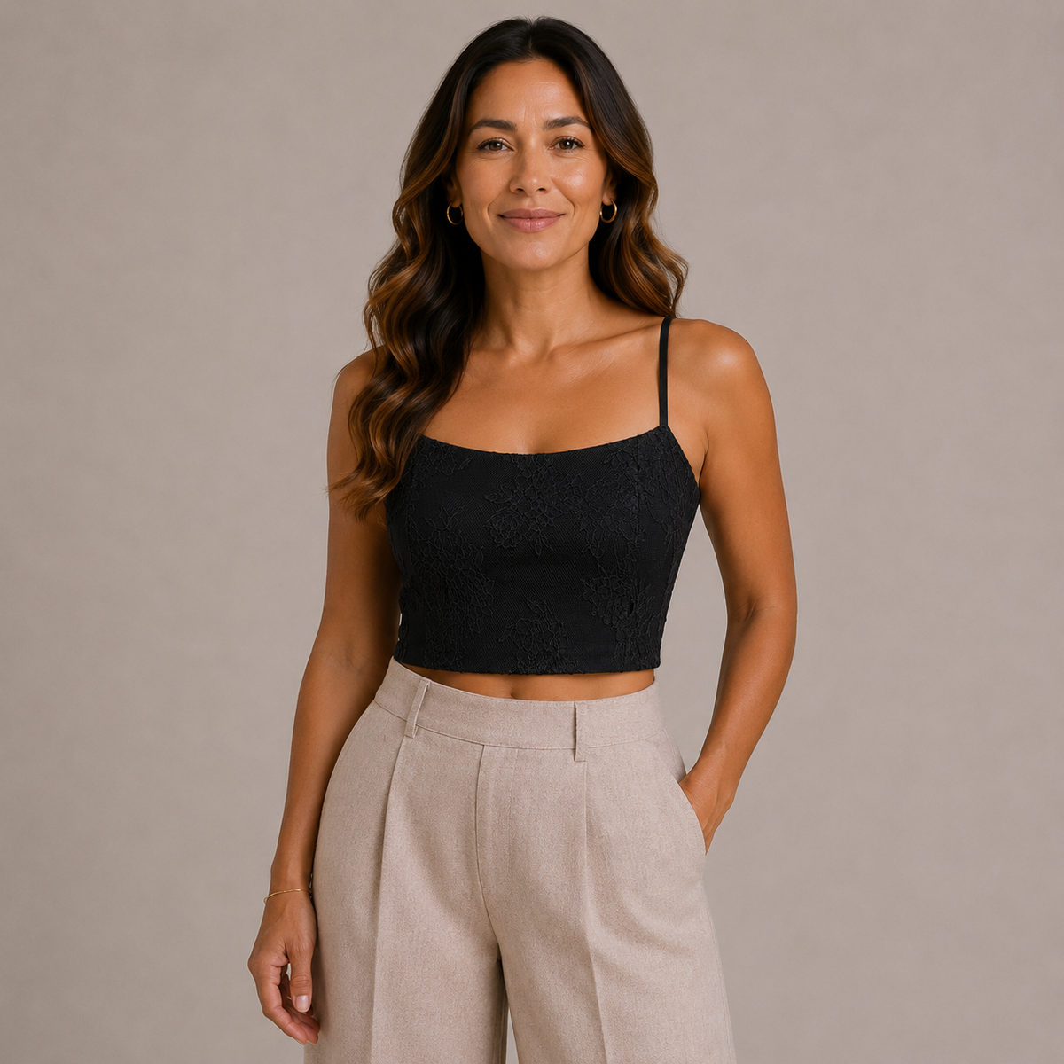 Lace Crop Top