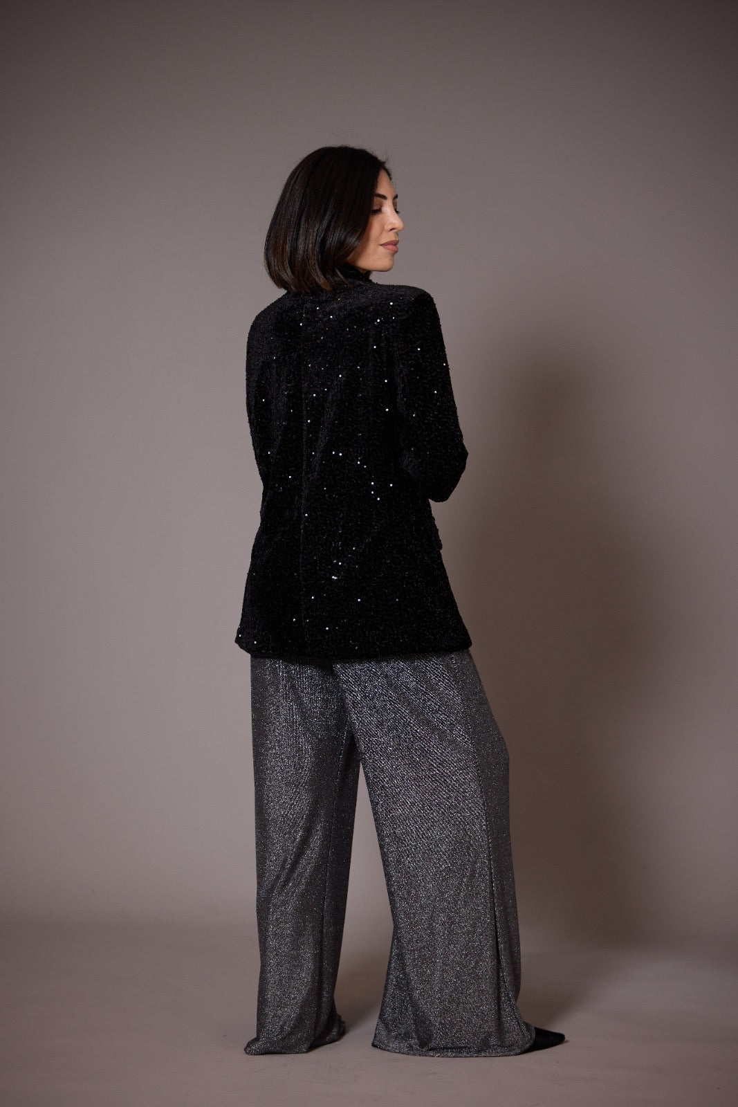 Sequinned blazer