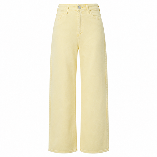 Ballon fit yellow jeans 