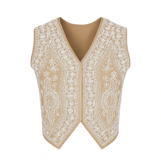 Embroidered waistcoat