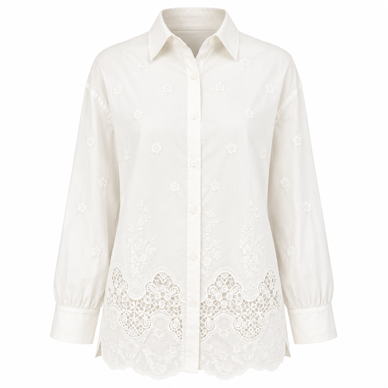 White shirt - 100% cotton 