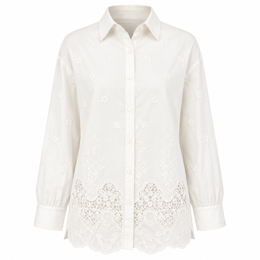 White shirt - 100% cotton 