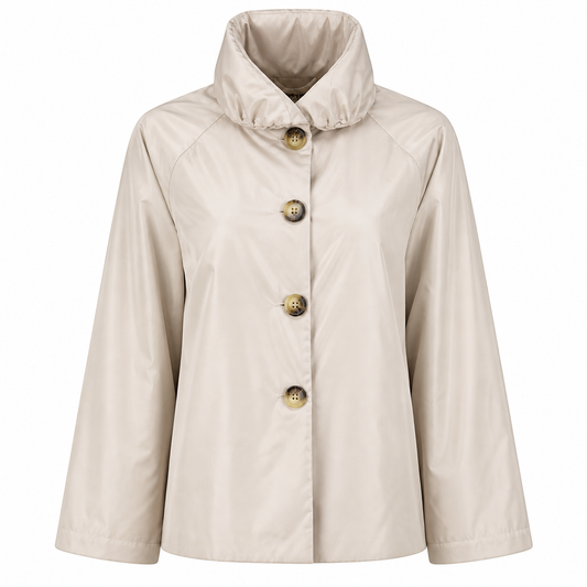Beige light weight jacket 