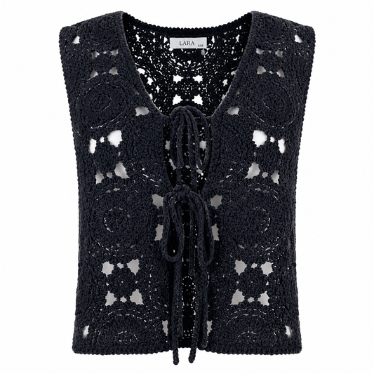 Crochet waistcoat 