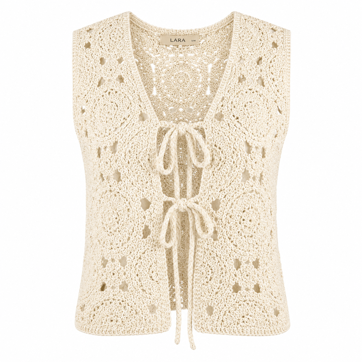 Crochet waistcoat 