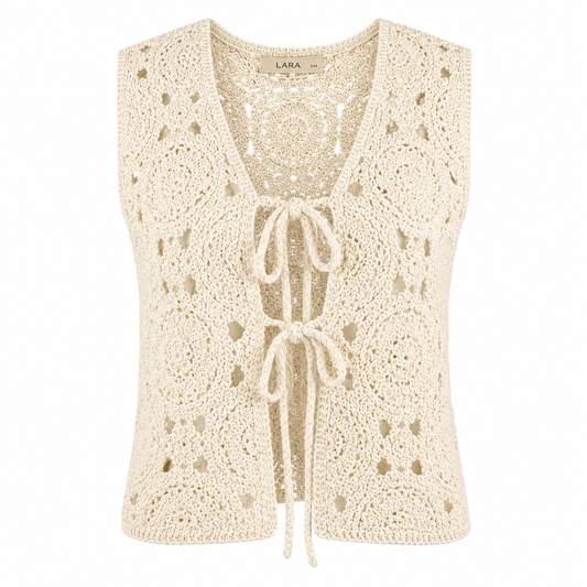 Crochet waistcoat 
