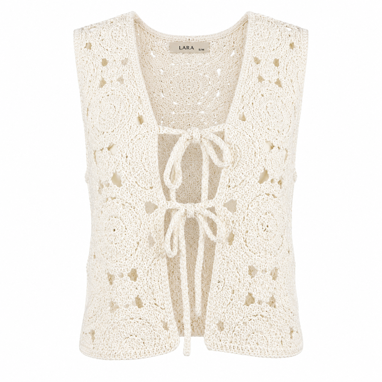 Crochet waistcoat 
