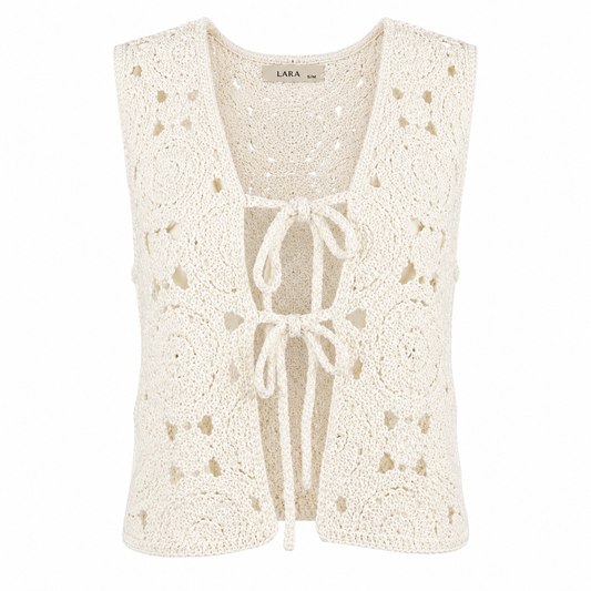 Crochet waistcoat 