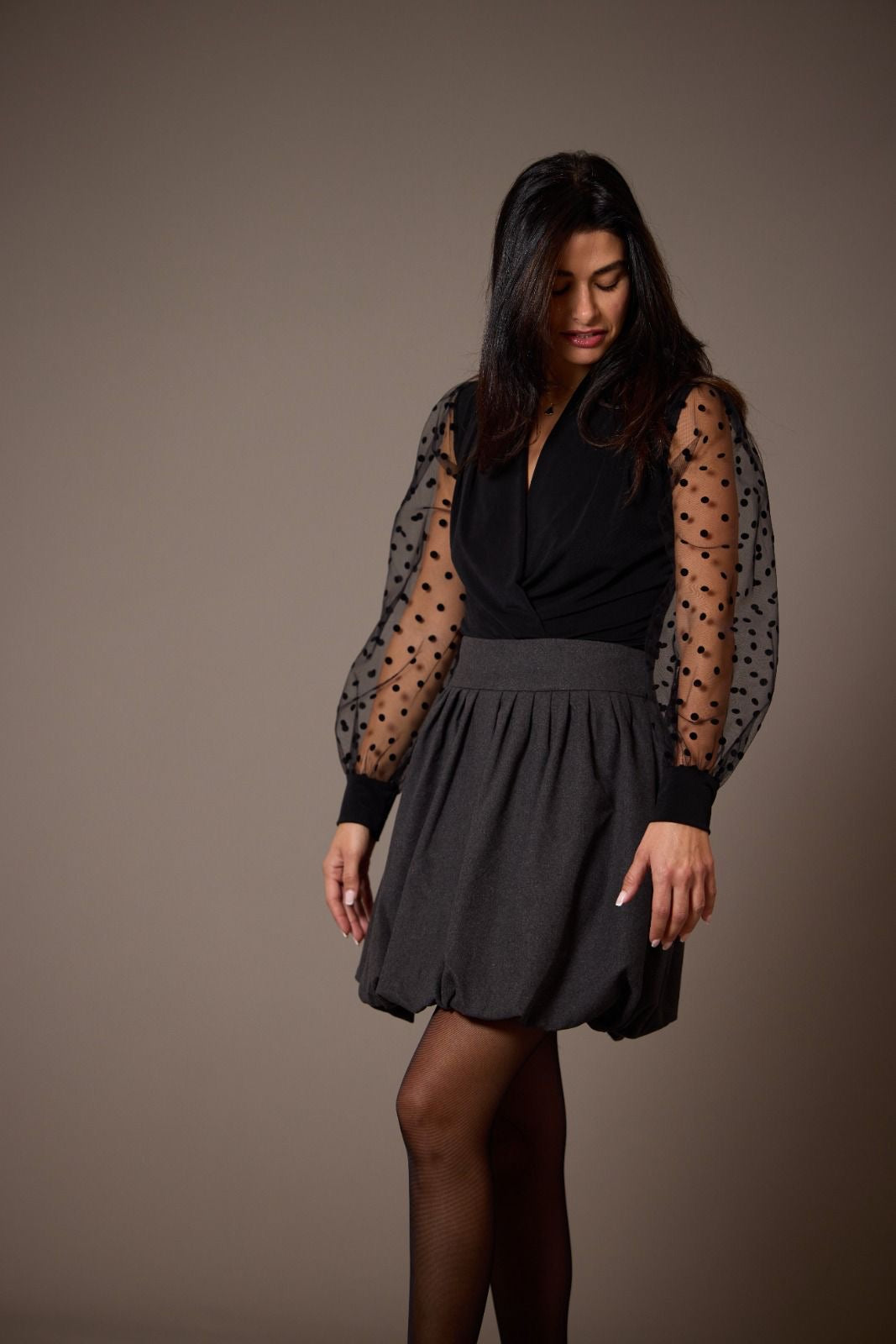 Grey skirt CHANCE ITALIA
