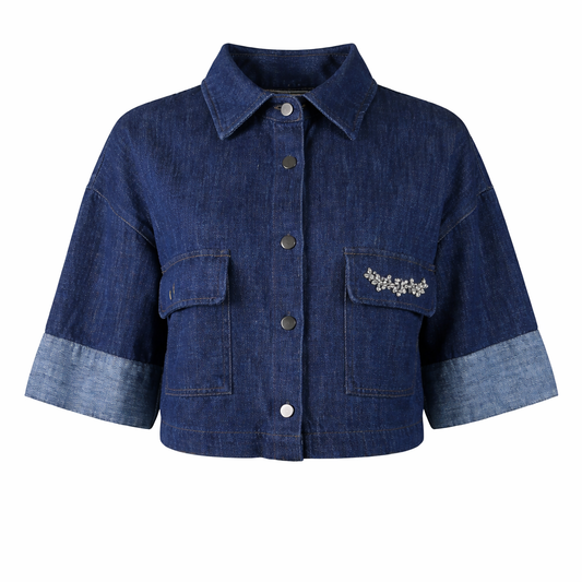 Denim jacket LOUIZA FASHION