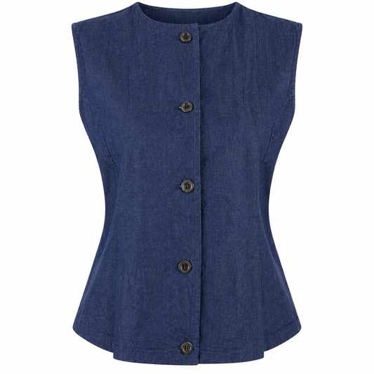 Denim waistcoat 